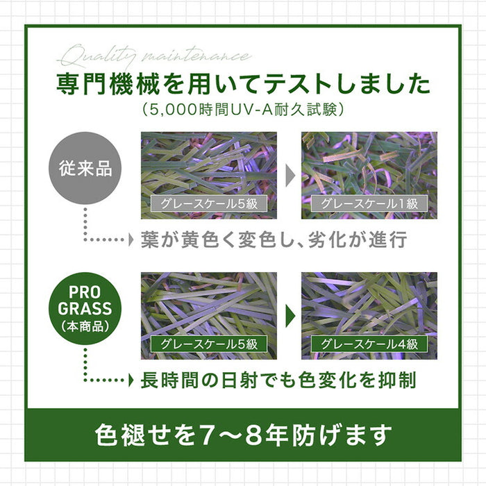 ［2m×10m］防草シート付き 超高密度 高耐久 人工芝 芝丈20mm 高密度47万本/㎡ お掃除楽々 ロール diy ガーデン【超大型商品】〔50900093〕