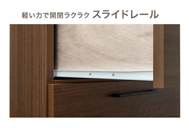 ［幅90］テレビ台 ハイタイプ 完成品 国産 木製 大川家具 テレビラック〔51300003〕