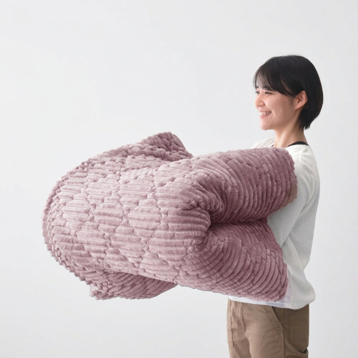 【アウトレット 旧仕様品】【商品番号：61300077のカバーリングラグ専用】カバー単品 Sサイズ 洗える カバーリング 単品 ラベンダーピンク〔6130009014・out3369〕