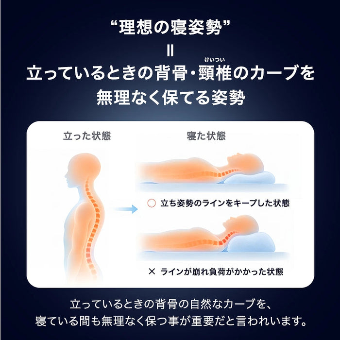 【新発売記念プライス】空気でできた熟睡枕 Goo3D Air 枕 カバー付 洗える 防ダニ 高反発 日本製 体圧分散 ウェーブ型〔51300051〕