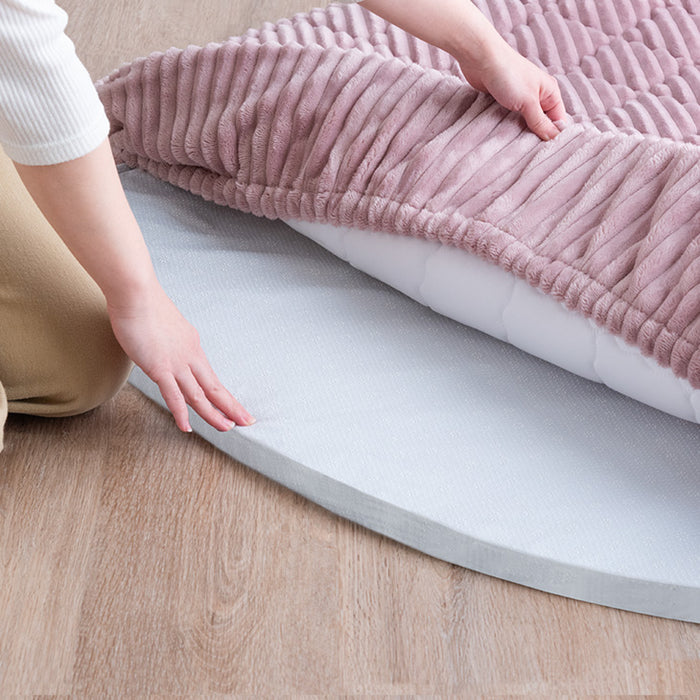 【商品番号：61100115】［190cm］円形極厚50mm カバーリングラグ専用 ウレタン中芯 単品〔61100119〕