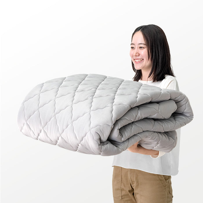 ［240×190］極厚50mmカバーリングラグ専用 ひんやりカバー単品 【商品番号：65010099のカバーリングラグ専用】洗える カバー単品 L〔65010090〕
