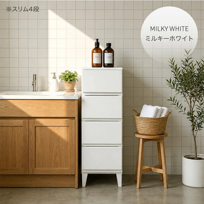 【新発売記念プライス】［幅114cm・5段］チェスト ほこりが入りにくい プラスチック 衣装ケース 軽量 脚付き 引き出し シンプル〔65200034〕