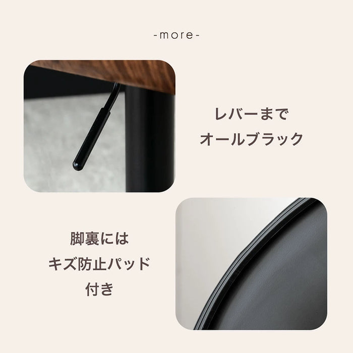 ［昇降式］木目調 カウンターチェア 1脚 回転 座りやすい クッション 座面 背もたれ 足置き おしゃれ〔68400030〕