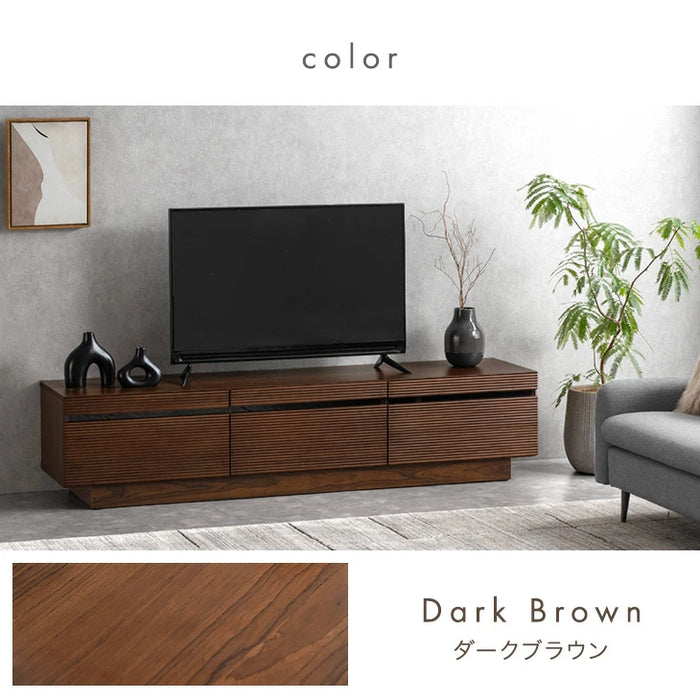 ［幅180cm］テレビ台 完成品 アッシュ 木製 北欧 ロータイプ キャビネット テレビボード【超大型商品】〔71020060〕