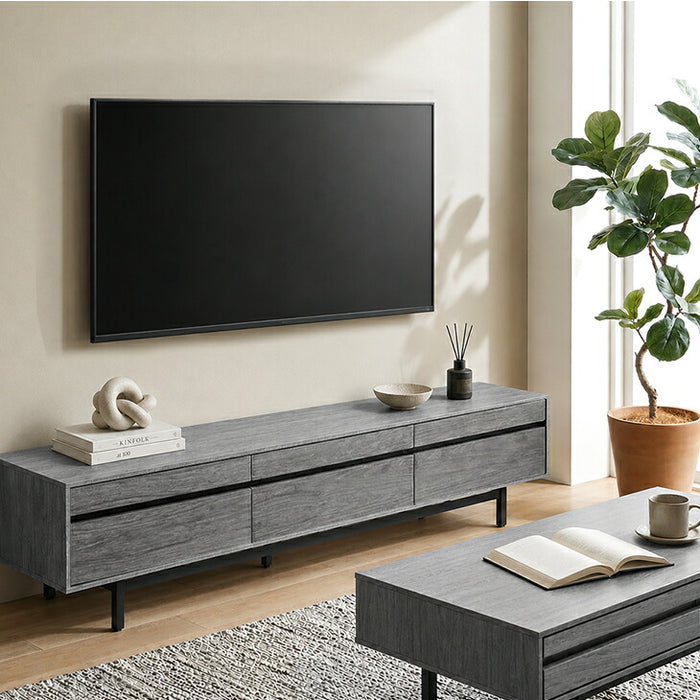 [幅180] テレビ台 完成品 収納 ローボード 脚付き テレビラック〔71020068〕