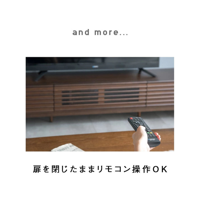 [幅200cm] テレビ台完成品 アッシュ 無垢材 おしゃれ 天然木 ウォールナット デザイン【超大型商品】 〔71020083〕
