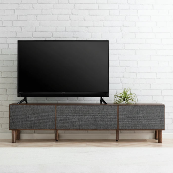 ［幅150cm］テレビ台 完成品 ブリック調 引き出し収納【超大型商品】 〔71020121〕