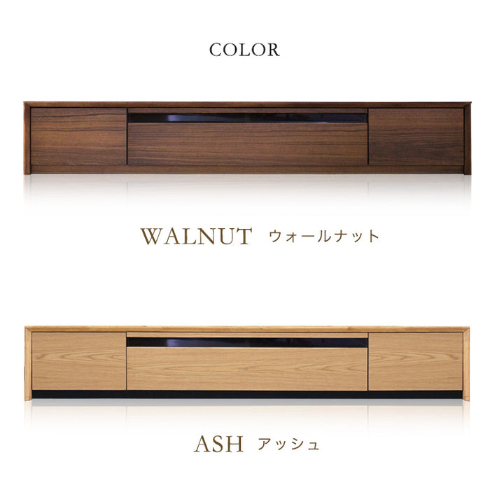 [幅180] 天然木 テレビボード 完成品 収納 木製 テレビボード ローボード テレビラック【搬入設置込み】【超大型商品】〔99901192〕