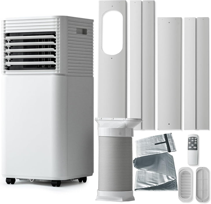 【一条工務店様限定ページ】［2.3kW ホワイト］猛暑対応 パワフル冷風 スポットクーラー テラス窓パネル付 [10畳25L/日] ノンドレン〔15292978725030aa〕