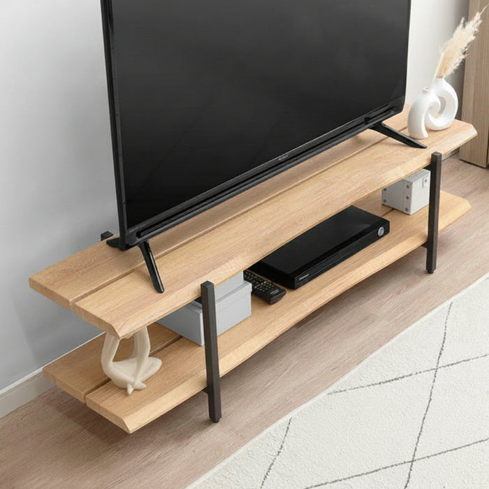 ［幅120cm］テレビ台  薄型 脚付き 木製 テレビボード テレビラック ローボード スリム 省スペース おしゃれ シンプル 収納〔72600045〕