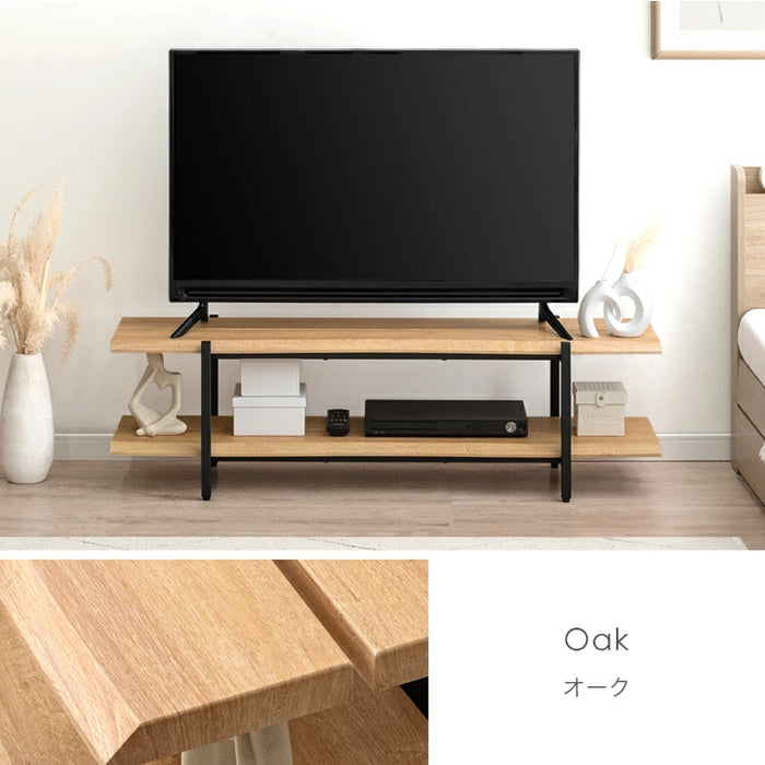［幅120cm］テレビ台  薄型 脚付き 木製 テレビボード テレビラック ローボード スリム 省スペース おしゃれ シンプル 収納〔72600045〕