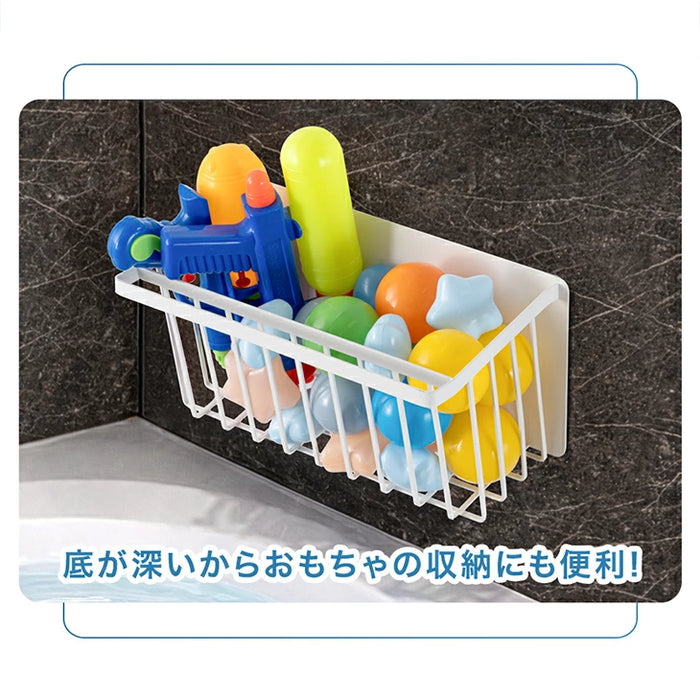 ［幅31］バスラック 錆びに強い ステンレス マグネット 浴室 バスルーム〔74100126〕