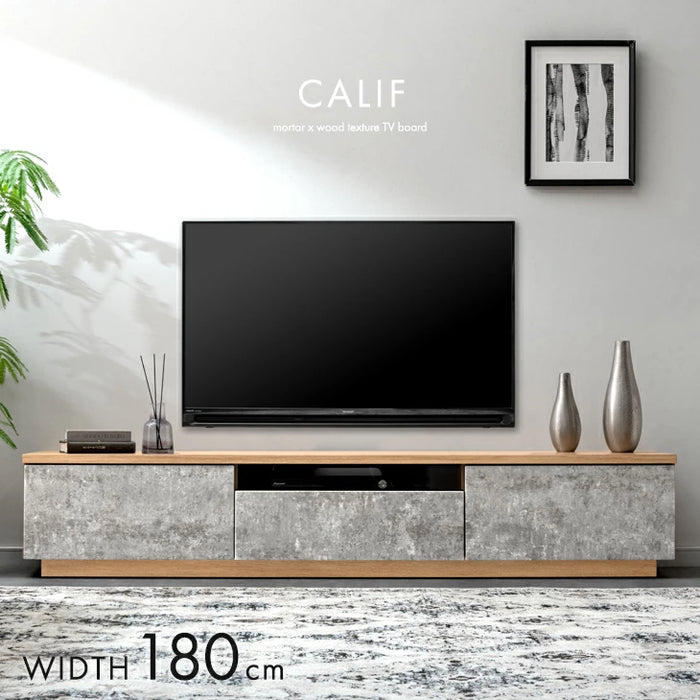 ［幅180］テレビ台 完成品 引出し収納 モダン 北欧 ローボード【超大型商品】〔76600120〕