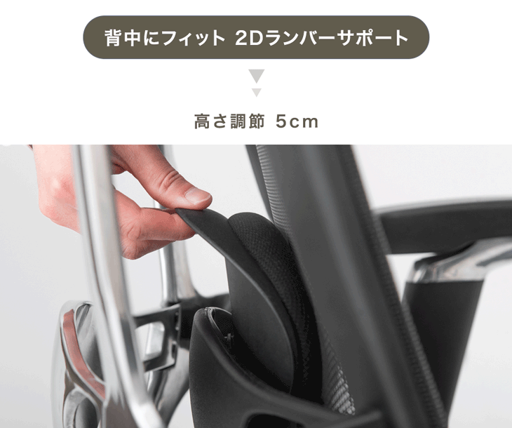 高次元の多機能 オフィスチェア 3Dアームレスト 無段階リクライニング シートスライド ヘッドレスト フットレスト メッシュ〔79100003〕