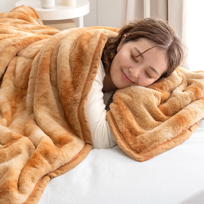 ≪TVで紹介≫[ハーフ] もはや、ねこ。 2枚合わせ 洗える 掛け毛布 ブランケット 綿入り毛布  あったか  冬用 厚手 猫の手触り 可愛い〔80100306〕