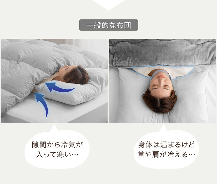 【クリアランス】[シングル] “寝ながら”スマホ 袖付き掛け布団 超ワイド とろりん  エアロゲル 洗える冬 おしゃれ〔80100141〕