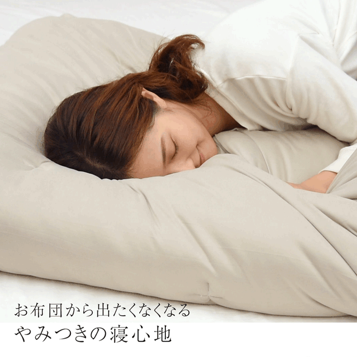 ［シングル / 増量タイプ］ハマる、寝心地。“まさに、沼” 掛け布団 洗える 抗菌 防臭 調温 調湿 洗濯ネット付き オールシーズン おしゃれ〔62100390〕