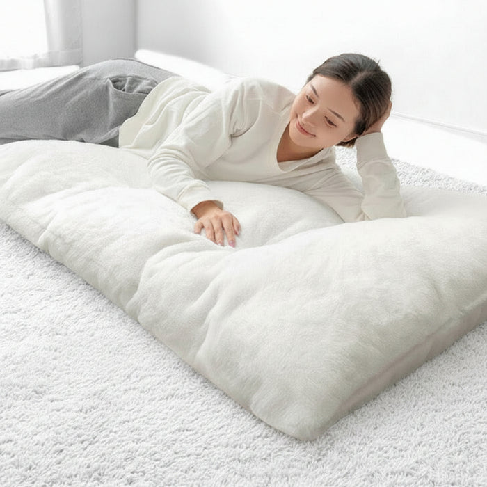 もはや、ねこ。 ごろ寝マット 洗える 80×180cm 折りたたみ あったか 冬用 お昼寝マット 〔80100220〕