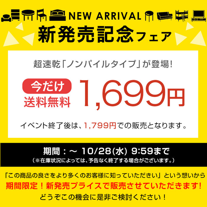 【新発売記念プライス】［レギュラー 2枚組・ノンパイルタイプ］乾燥機＆丸洗いOK 防水シーツ 抗菌・防臭加工 敷きパッド〔80100313〕