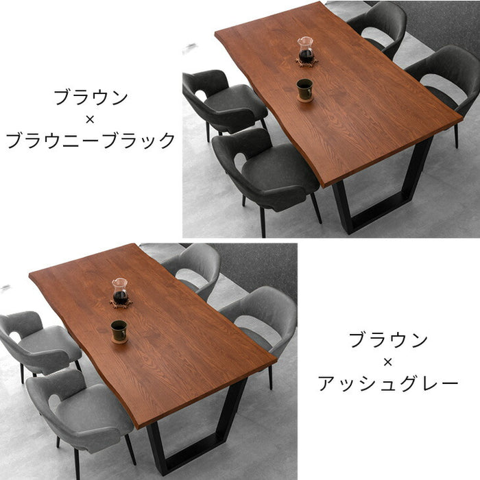 ［幅160］4人掛け ダイニングセット 5点 北欧 ヴィンテージ 天然木【テーブル搬入設置込み】【超大型商品】〔99901145〕