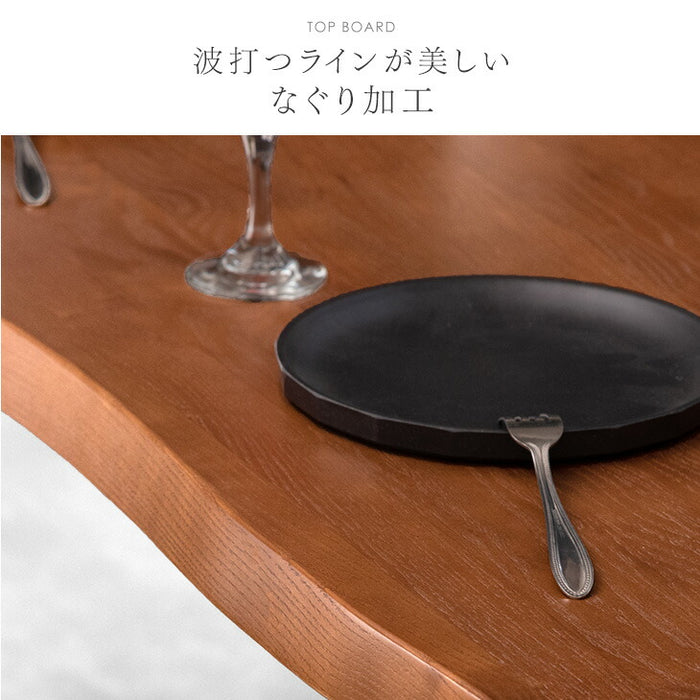 ［幅160］4人掛け ダイニングセット 5点 北欧 ヴィンテージ 天然木【テーブル搬入設置込み】【超大型商品】〔99901145〕