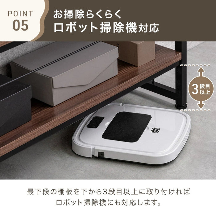 ［幅60］突っ張り式 本棚 薄型 大容量 木製 スチール おしゃれ 突っ張りラック 突っ張り棚〔84300034〕
