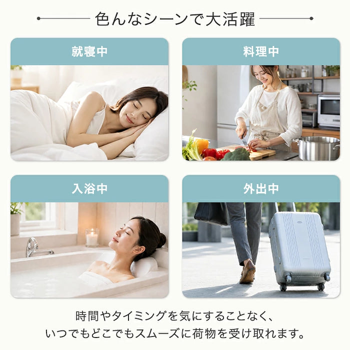 LIVBOX ーリブボックスー 宅配ボックス 折りたたみ 大容量 85L 防水 開閉楽々ファスナー 防犯ワイヤー付き〔84300058〕