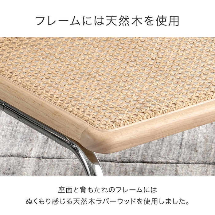 ［単脚］［レザー肘なし］ダイニングチェア レザー調 単品 アームレス シルバー脚 〔84400019〕