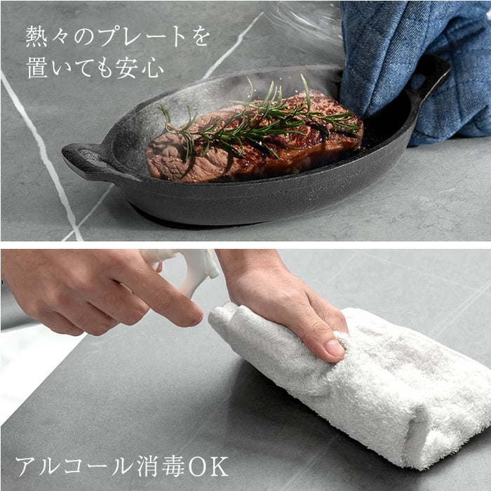 ［幅160］ダイニングテーブルセット 5点セット セラミック お掃除ロボット対応 肘付き 北欧【超大型商品】【玄関渡し】〔99994301〕