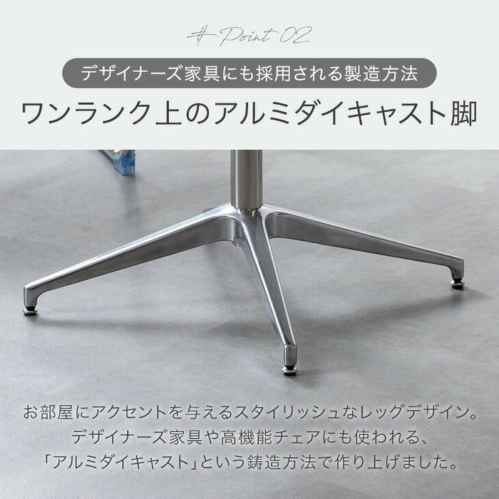 ［60cm］円形 カフェテーブル おしゃれ 丸テーブル〔86200001〕