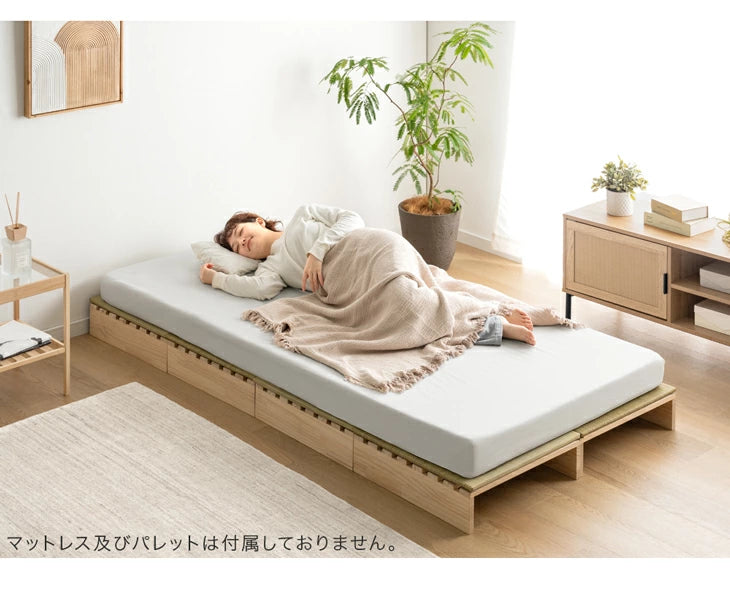 ［8枚］当店パレットベッド専用 畳 追加用  商品番号：【99902101】【17620113】【s0000022】【99900298】【99901031】【17630139】拡張パーツ〔99902106〕