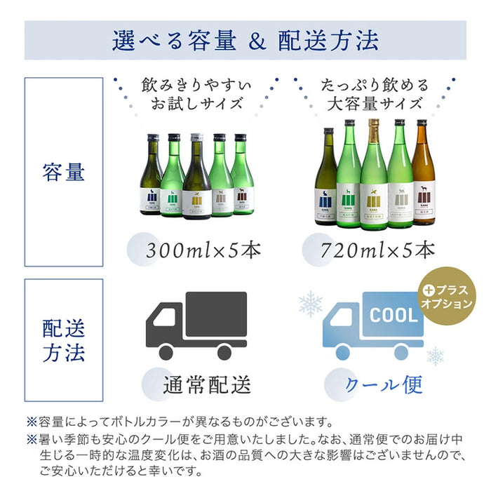 ［クール便］日本酒 飲み比べセット 720ml 5本セット KAWA 純米大吟醸 うすにごり 純米酒 福岡 地酒 プレゼント ギフト〔99987001〕