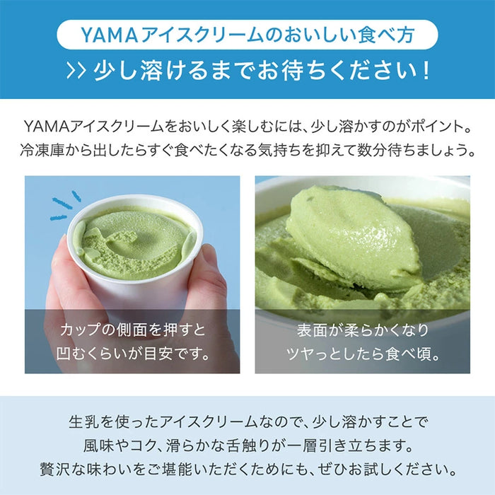 搾りたて生乳 九州 牧場 アイスクリーム 8種セット YAMA 濃厚 ミルク 食べ比べ 詰め合わせ ギフト 無添加 ノンホモ ミルク バニラ 抹茶 ストロベリー 誕生日 お中元 暑中見舞い プレゼント ギフト〔87721222〕