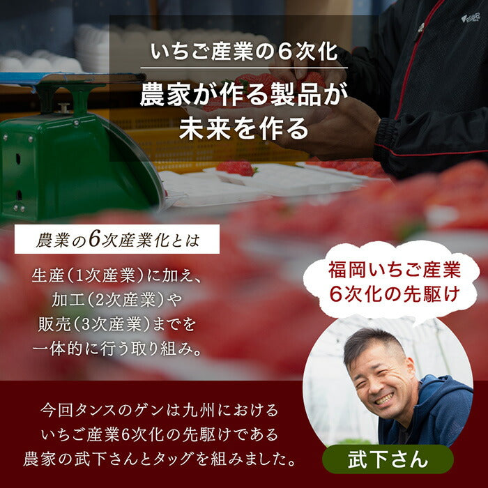 ［内容量 900g］武下さんちの“超完熟”あまおう ギフトBOX  大粒 3L 品質保証 日本産 お歳暮〔8960002401〕