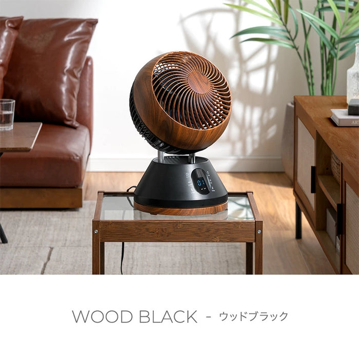 【新発売記念プライス】360° 首振り サーキュレーター ホワイト DCモーター リモコン タイマー付き サーキュレーターファン 扇風機〔9000000001〕