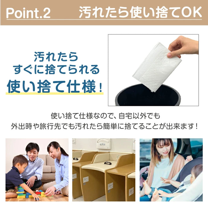 《1枚あたり約15円》防水 おむつシート 使い捨て 大判 抗菌 薄型 おむつ替えシート ベビー用品 〔90600007〕