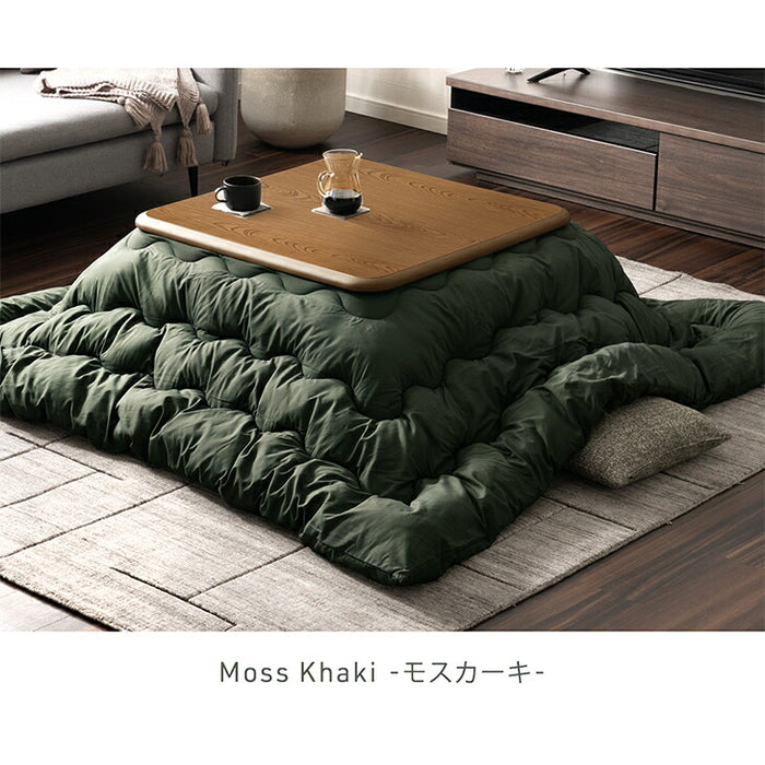 ［掛け布団単品］こたつ 掛け布団 単品 正方形 200×200cm 洗える 暖かい〔91300280〕