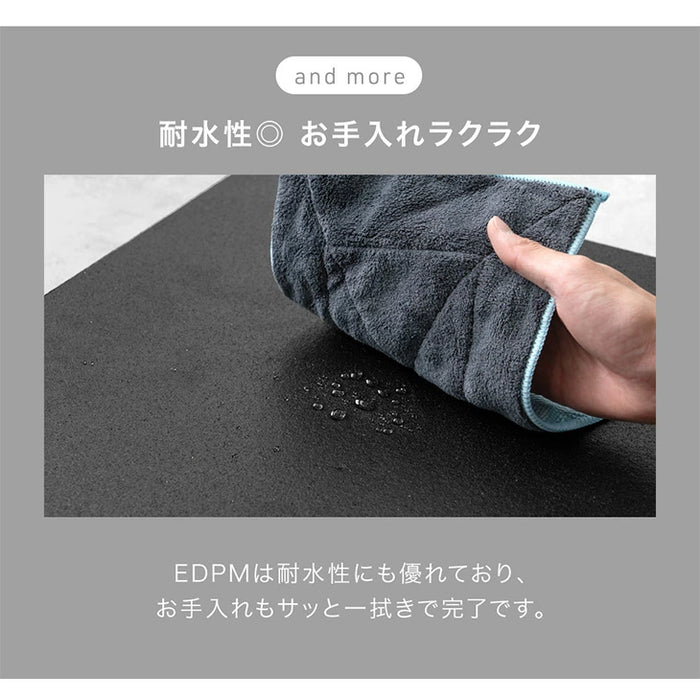 フロアマット 厚み25mm 4枚 ゴムマット 防水 防音 頑丈 トレーニングマット ジム〔91700001〕