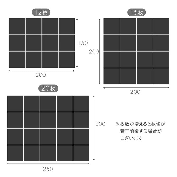 フロアマット 厚み25mm 4枚 ゴムマット 防水 防音 頑丈 トレーニングマット ジム〔91700001〕