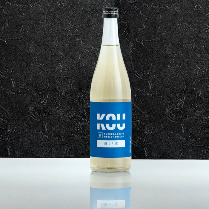 KOU-ICHI 福岡 麦焼酎 樽25度 720ml 単品〔9220000401〕