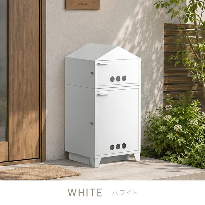【新発売記念プライス】宅配ボックス ハウスデザイン 大容量 130L 鍵付き 防水 置き配 LIVBOX ーリブボックスー〔93800012〕