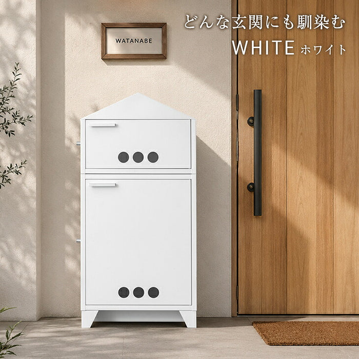 【新発売記念プライス】宅配ボックス ハウスデザイン 大容量 130L 鍵付き 防水 置き配 LIVBOX ーリブボックスー〔93800012〕