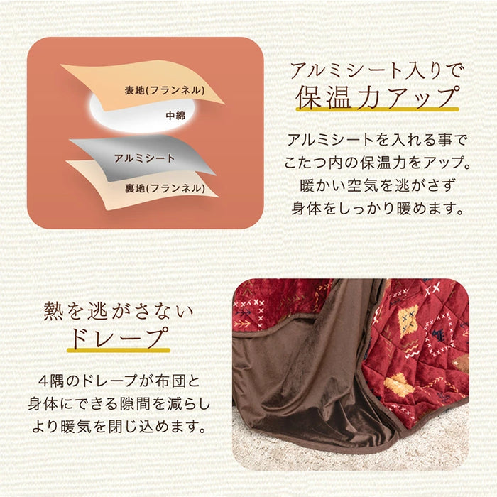 ［6点セット］速暖2秒 ダイニングこたつ 600Wハロゲン 高さ調節 手元コントローラー 長方形 回転椅子 肘付き 4人掛け【超大型商品】〔99900202〕