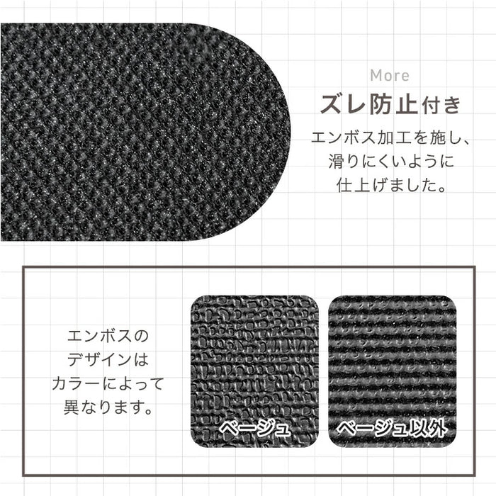 ［10枚/1.5畳用］法人様限定 タイルカーペット 10枚 防炎 防音 洗える 絨毯 フローリングマット〔90800003〕