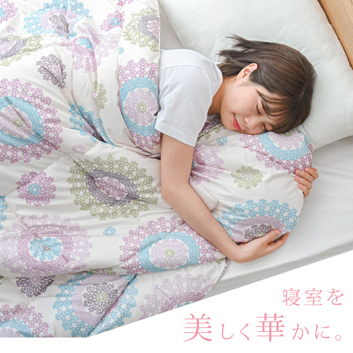 [セミダブルロング]  洗える 肌掛け布団 国産 ウォッシュロン 掛け布団 夏 夏用 布団〔10106530〕