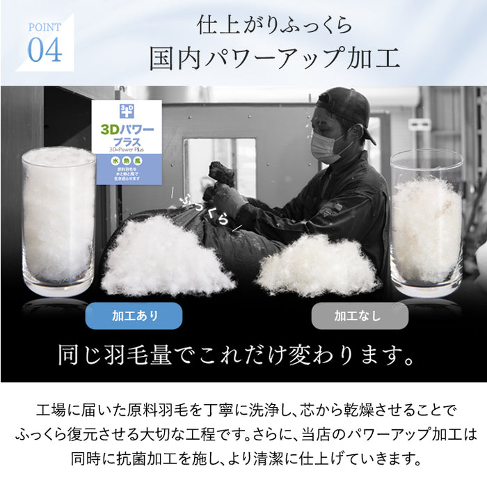 [シングルロング] 洗える 肌掛け布団 羽毛 日本製 ダックダウン85％ 30マス立体キルト ダウンケット 夏 夏用 布団〔10119211〕