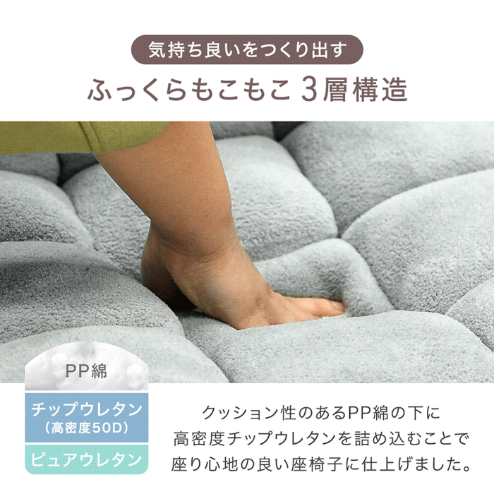 3way ソファベッド ハイバック リクライニング コンパクト 座椅子 一人掛け sofa かわいい おしゃれ〔15200104〕