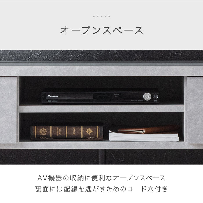 幅180cm テレビ台 日本製 完成品 ローボード 北欧 おしゃれ 鏡面 引き出し【超大型商品】〔17010110〕