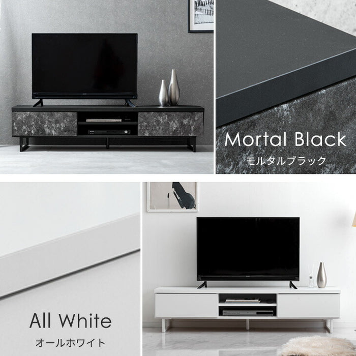 [幅160cm] テレビ台 日本製 完成品 鏡面 引き出し ローボード 32型 40型 42型 50型【超大型商品】〔17010086〕